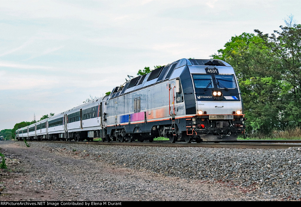 NJT 4531 on train 5747